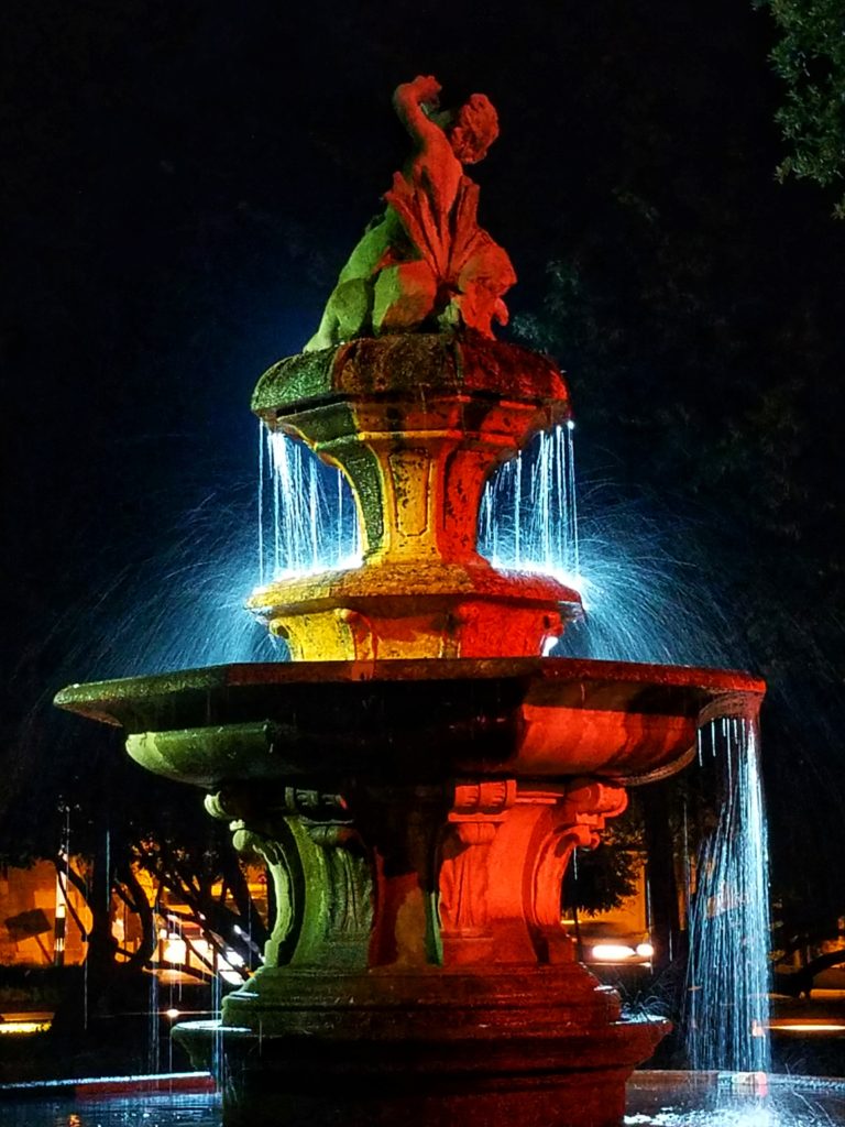 Fountain in the park